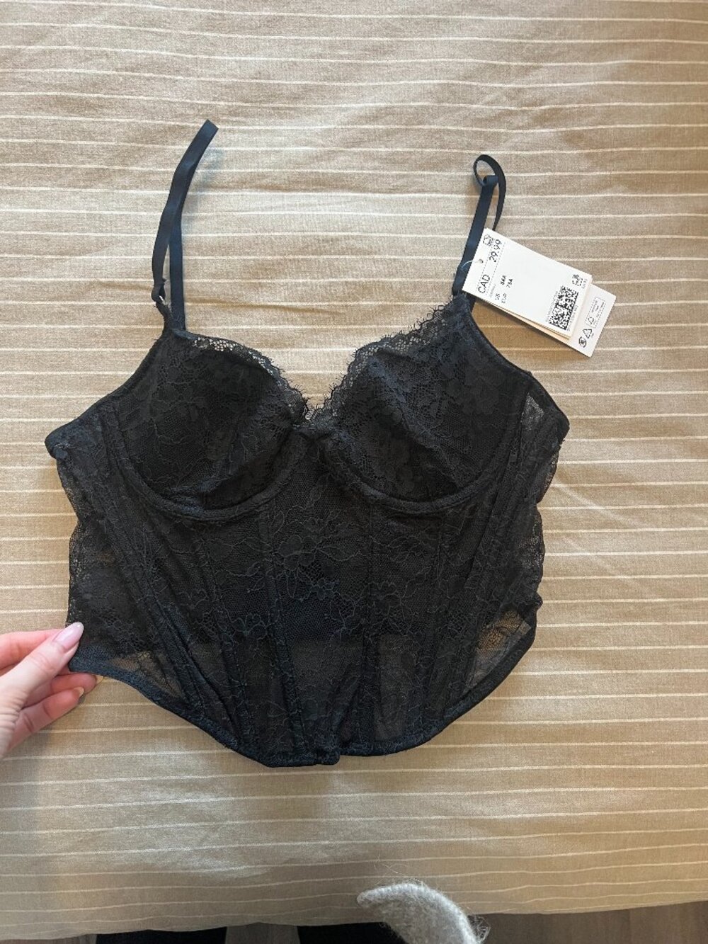 H&M Bustier - Black Size 34A